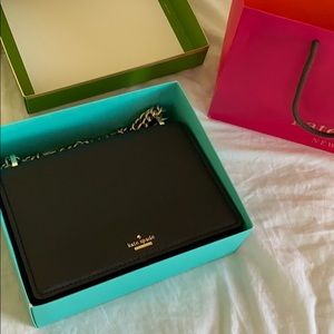 Kate Spade chain handbag new crossbody leather